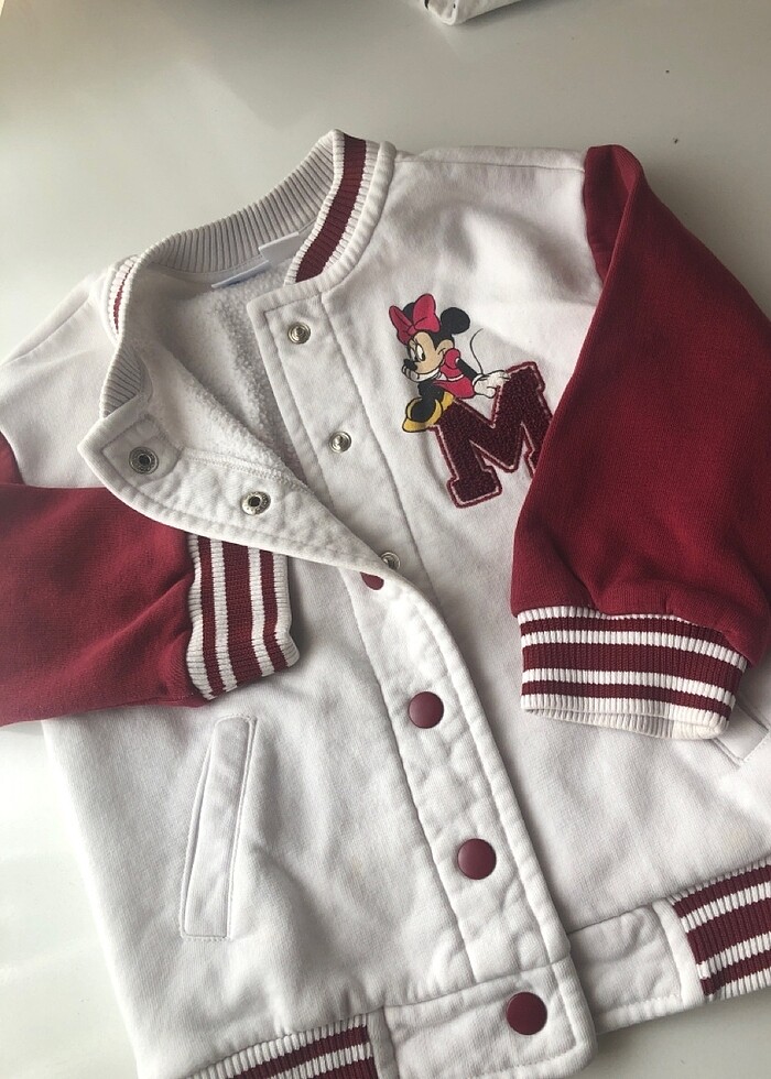 Bomber ceket kız çocuk - Görsel 2