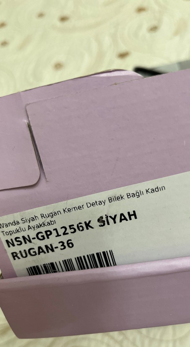 Siyah rugan kemer tokalı Topuklu Ayakkabı - Görsel 5