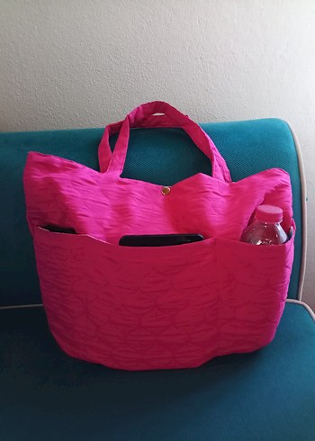 #anne bebek çantası #plaj çanta #kapitone çanta# - Görsel 5