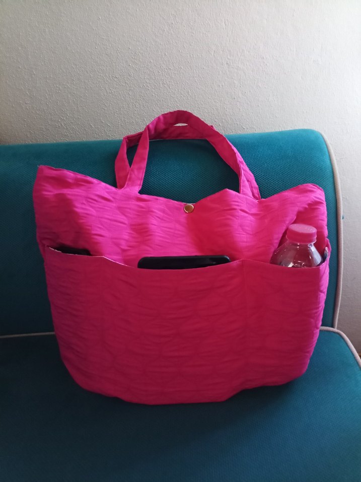 #anne bebek çantası #plaj çanta #kapitone çanta# - Görsel 5