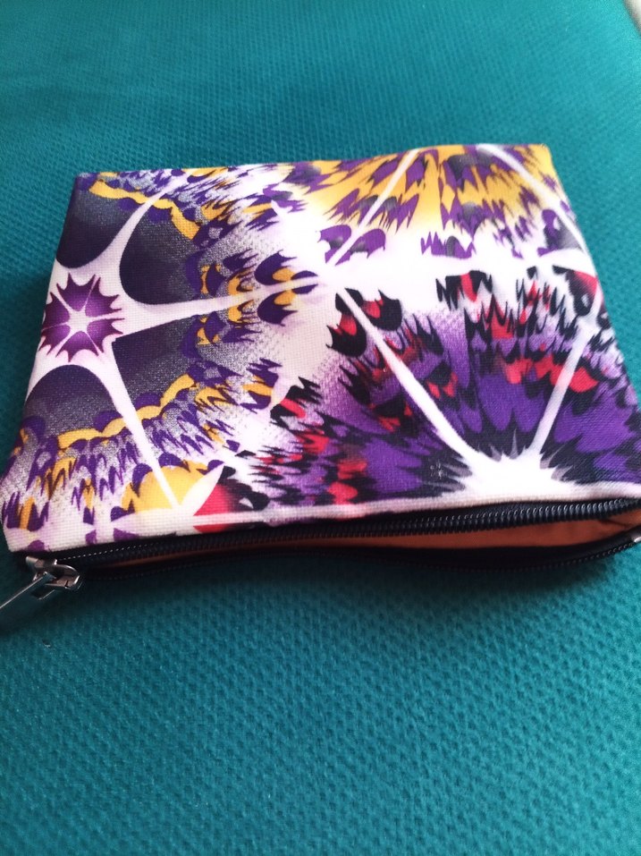 Çiçek Desenli Renkli Bohem# Makyaj Çantası#cüzdan# - Görsel 4