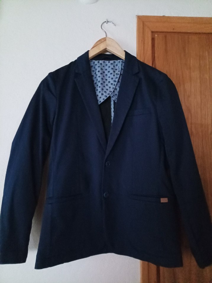 Düğmeli #Lacivert #Denim# Erkek  çocuk #spor Ceket# - Görsel 2