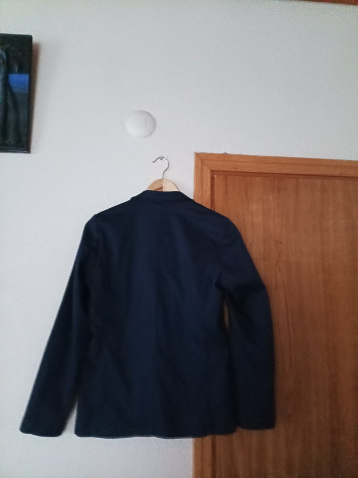 Düğmeli #Lacivert #Denim# Erkek  çocuk #spor Ceket# - Görsel 3