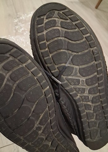 kadın Siyah bağcıklı babet - Görsel 4