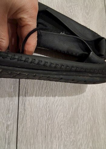 kadın Siyah bağcıklı babet - Görsel 2