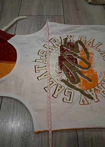 Beyaz Baskılı GALATASARAY Çocuk Atlet - Görsel 5