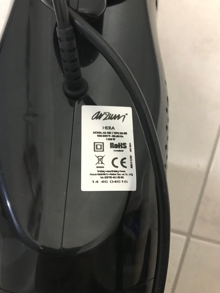 Arzum süpürge 1700 watt - Görsel 3