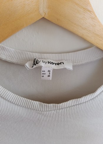 Baskılı Beyaz Kısa Kollu Pamuklu Tişört - Görsel 2