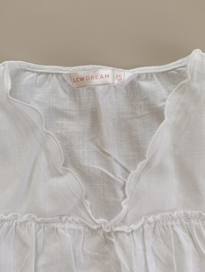 Pamuklu Keten Şortlu Kadın Pijama Takımı - Görsel 5