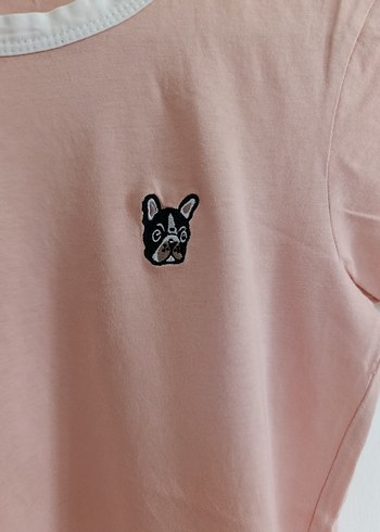 Bisiklet Yaka Kısa Kollu Kadın Tişört - Görsel 3