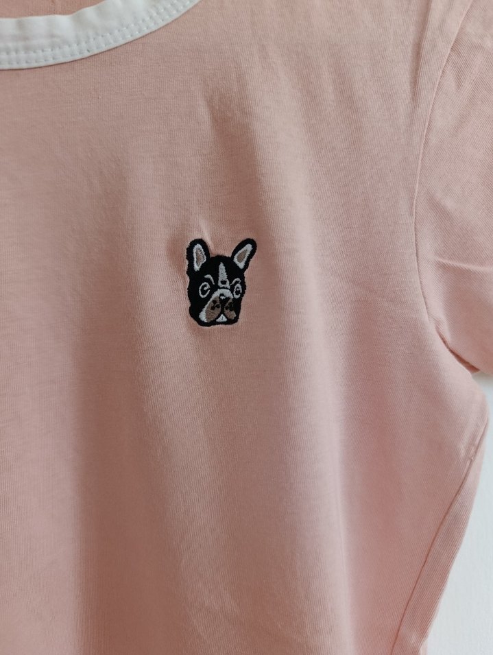 Bisiklet Yaka Kısa Kollu Kadın Tişört - Görsel 3