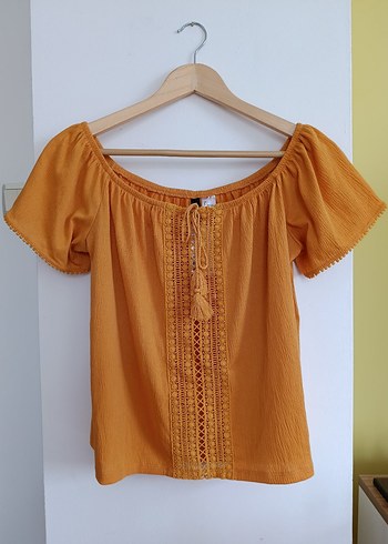 Püsküllü Nakışlı Bohem Kadın Bluz - Görsel 3