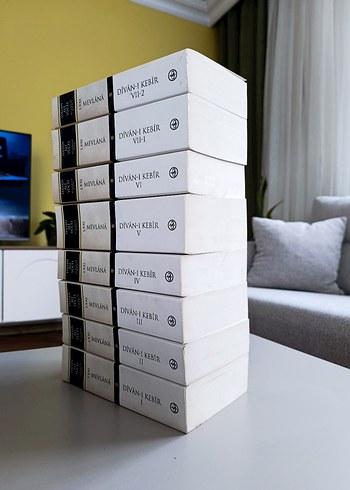 Divân-ı Kebîr  8 Cilt Tam Takım (Hasan Âli Yücel Klasikleri) - Görsel 2