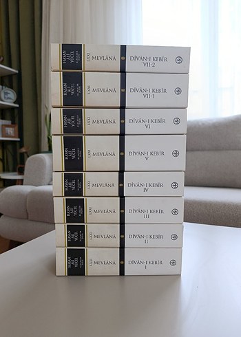 Divân-ı Kebîr  8 Cilt Tam Takım (Hasan Âli Yücel Klasikleri) - Görsel 6