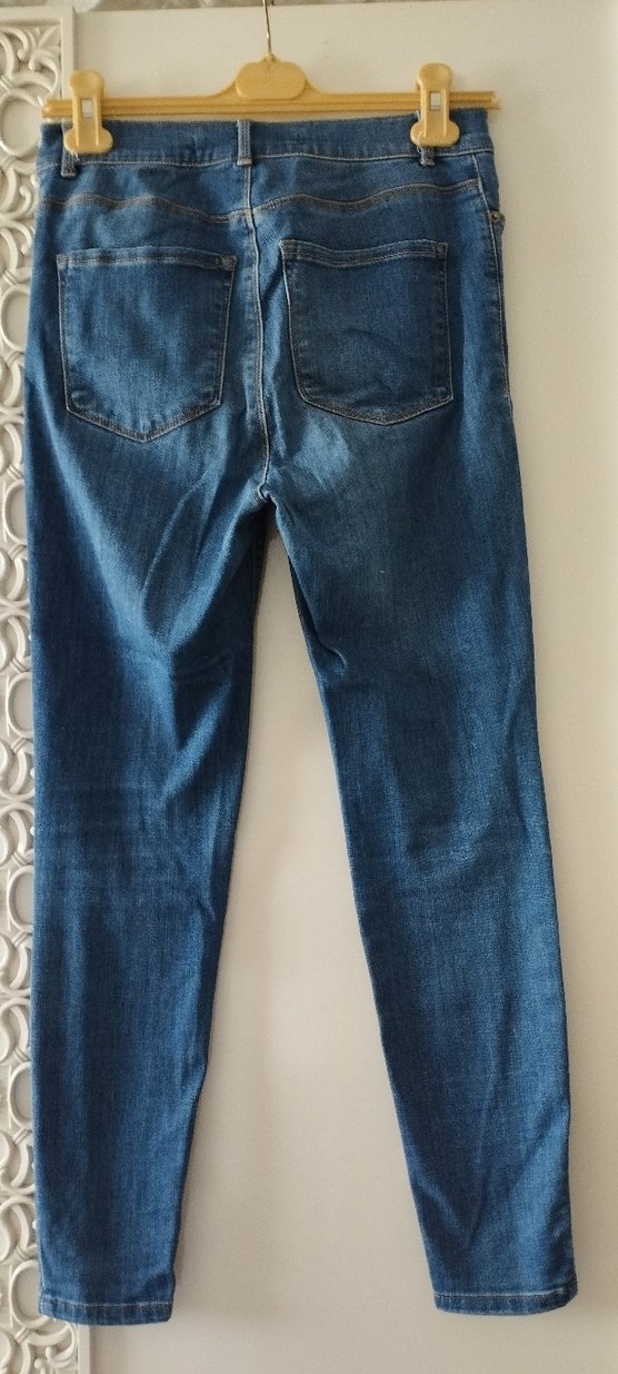 Kadın Denim Normal Boy Dar Kesim Jean - Görsel 3