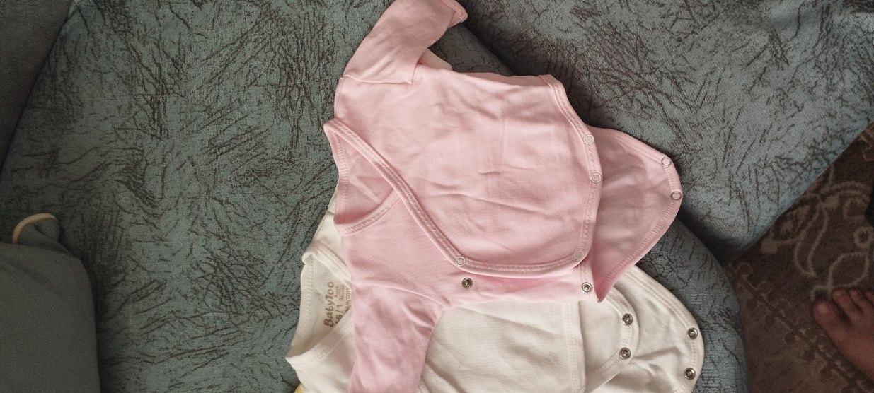 Pastel Renkli Uzun Kollu Bebek Bodyleri - Görsel 2