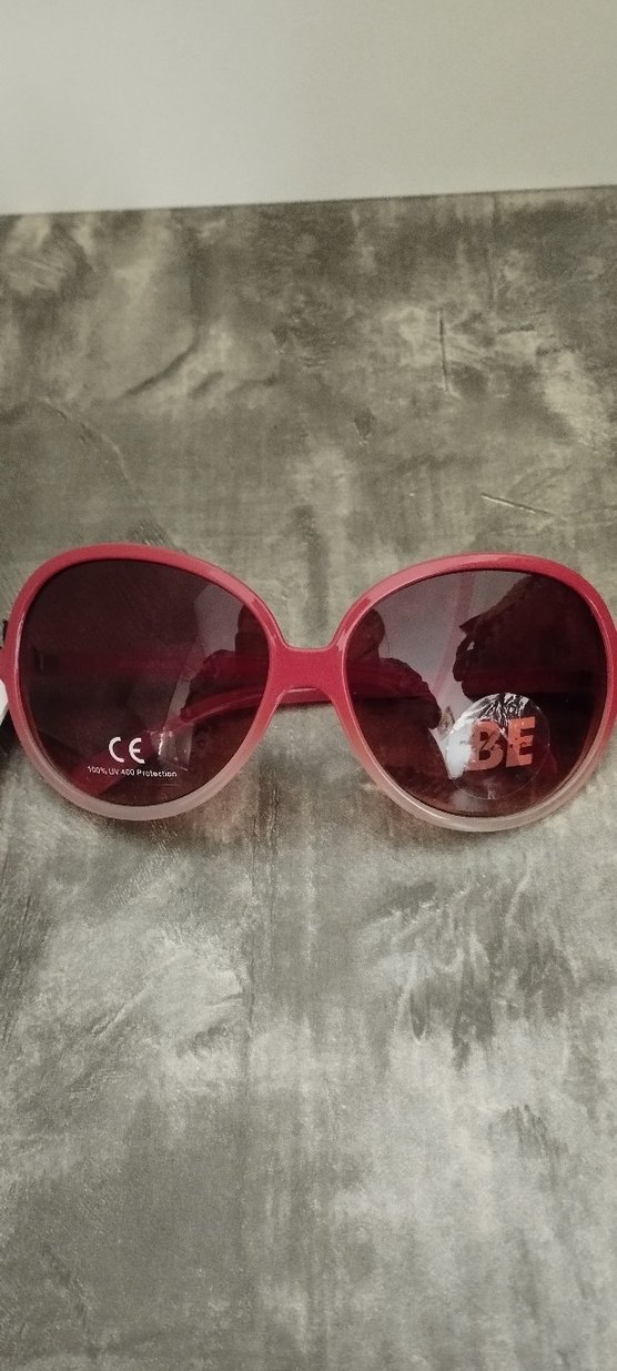 Pembe  Retro Kadın Güneş Gözlüğü - Görsel 2