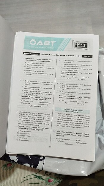 Yargı pdr yaprak test 