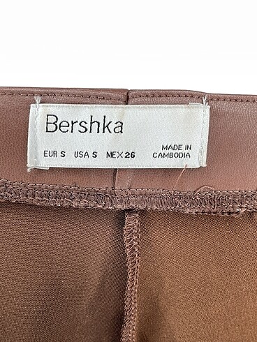 s Beden kahverengi Renk Bershka Tayt / Spor taytı %70 İndirimli.