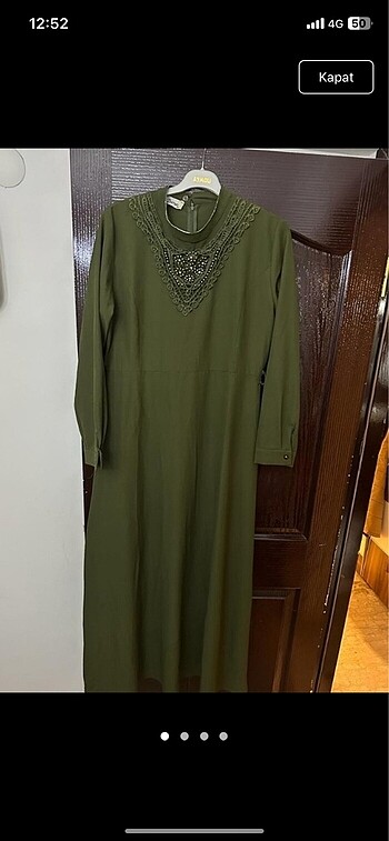 Zara Yeşil elbise