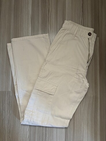 Stradivarius Straight Fit Kargo Pantolon
