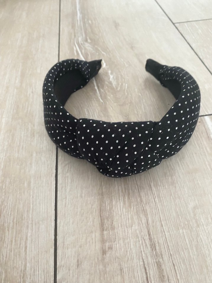 5 li Parlak Mavi Keten Lastikli Bohem Saç Bandı - Görsel 3