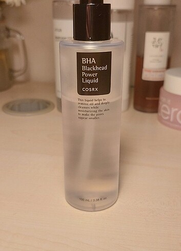 Diğer cosrx blackhead power liquid kore