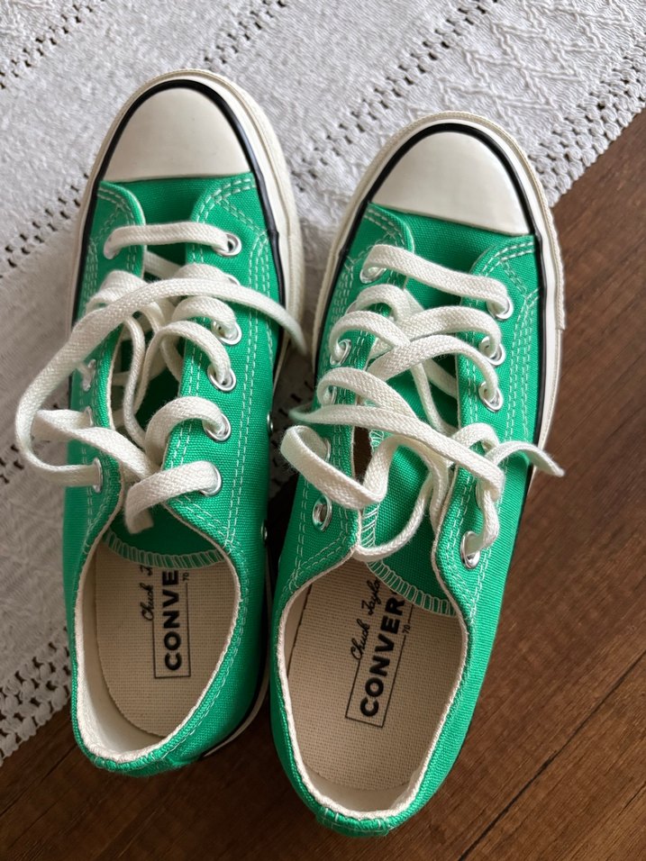 Yeşil converse - Görsel 4