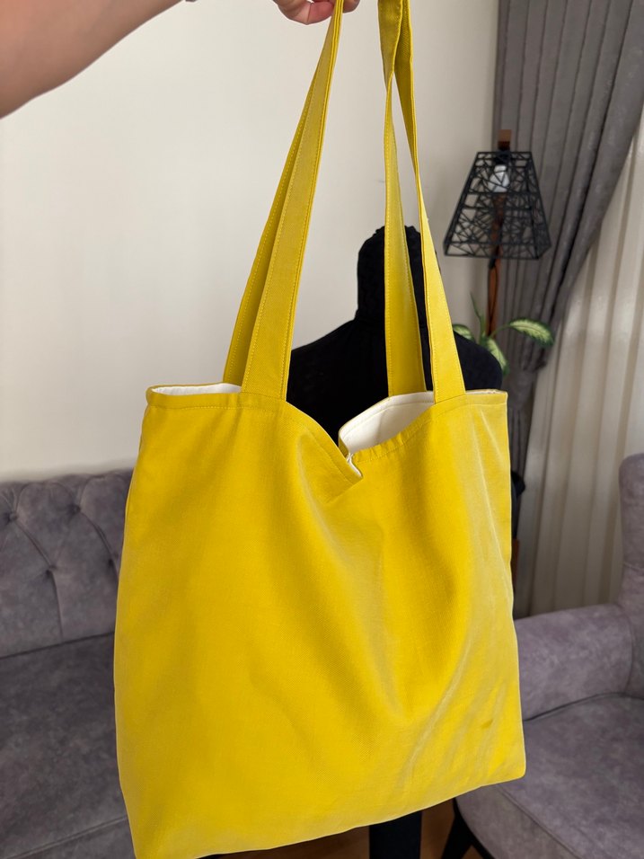 Sarı  Kadın Omuz Çantası - Görsel 2