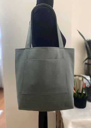 Haki yesili Kadın Günlük Çanta - Görsel 3