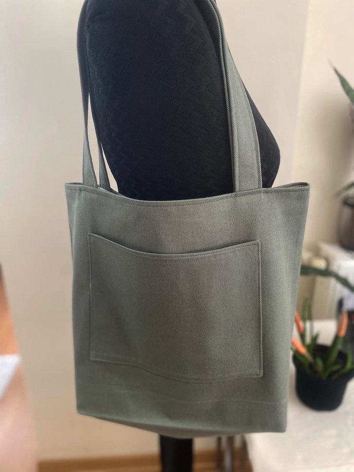 Haki yesili Kadın Günlük Çanta - Görsel 2