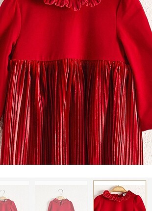 Lcw kırmızı kadife elbise