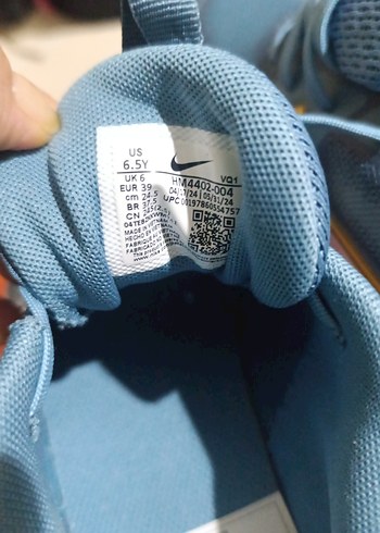 Nike Mavi Gri Bağcıklı Koşu Ayakkabısı - Görsel 5