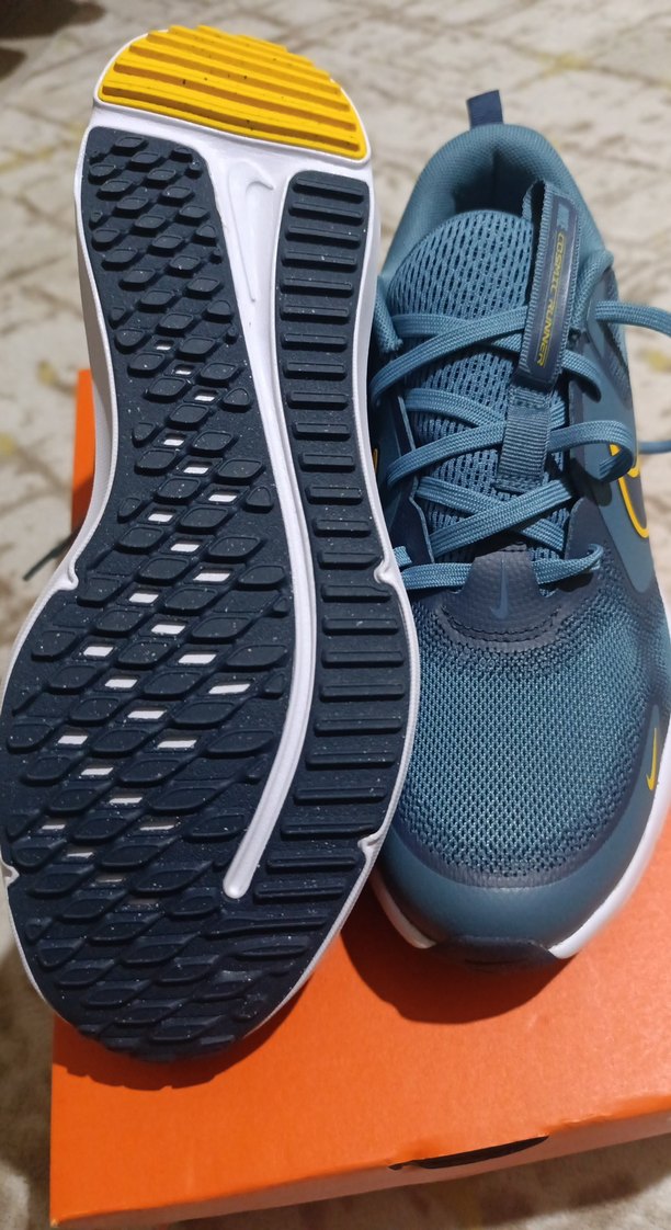 Nike Mavi Gri Bağcıklı Koşu Ayakkabısı - Görsel 2