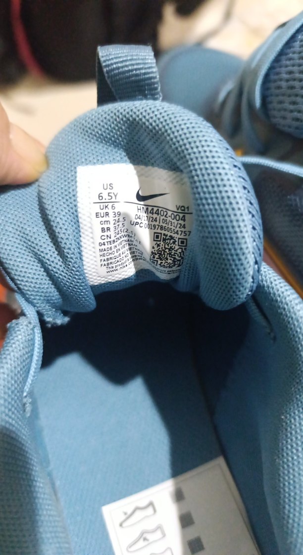 Nike Mavi Gri Bağcıklı Koşu Ayakkabısı - Görsel 5