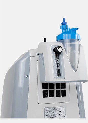 Healthtime OC10 Oksijen Konsantratörü Gri - Görsel 5