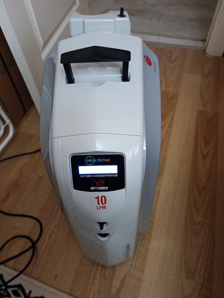 Healthtime OC10 Oksijen Konsantratörü Gri - Görsel 2