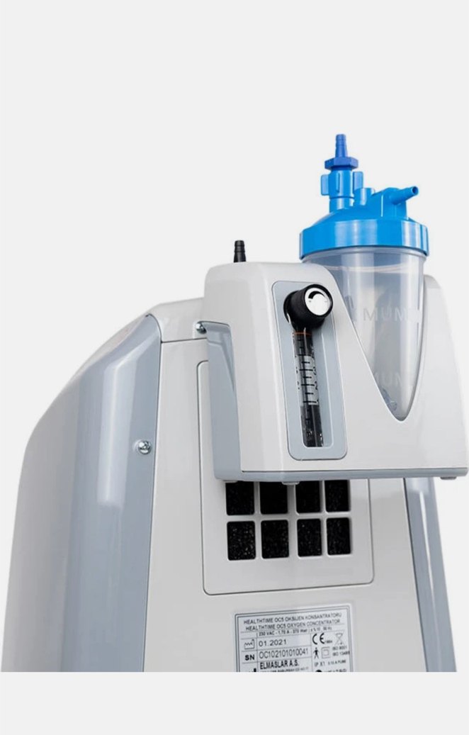 Healthtime OC10 Oksijen Konsantratörü Gri - Görsel 5