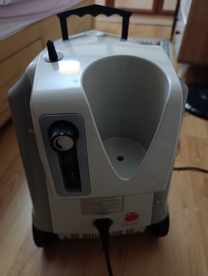 Healthtime OC10 Oksijen Konsantratörü Gri - Görsel 3