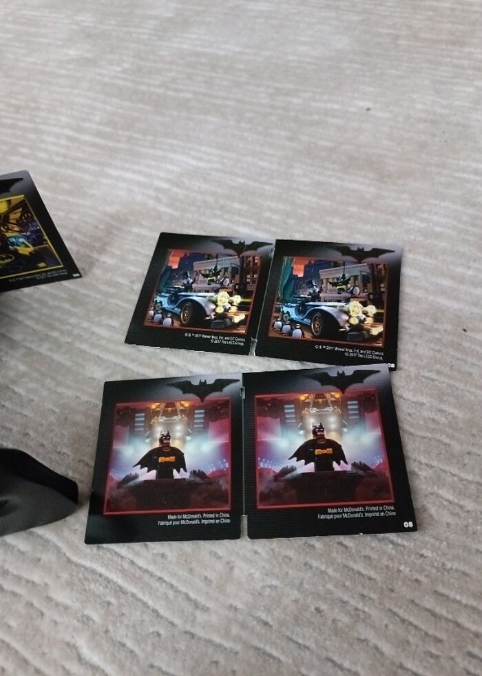 Üç boyutlu gösteren batmam gözlük - Görsel 4