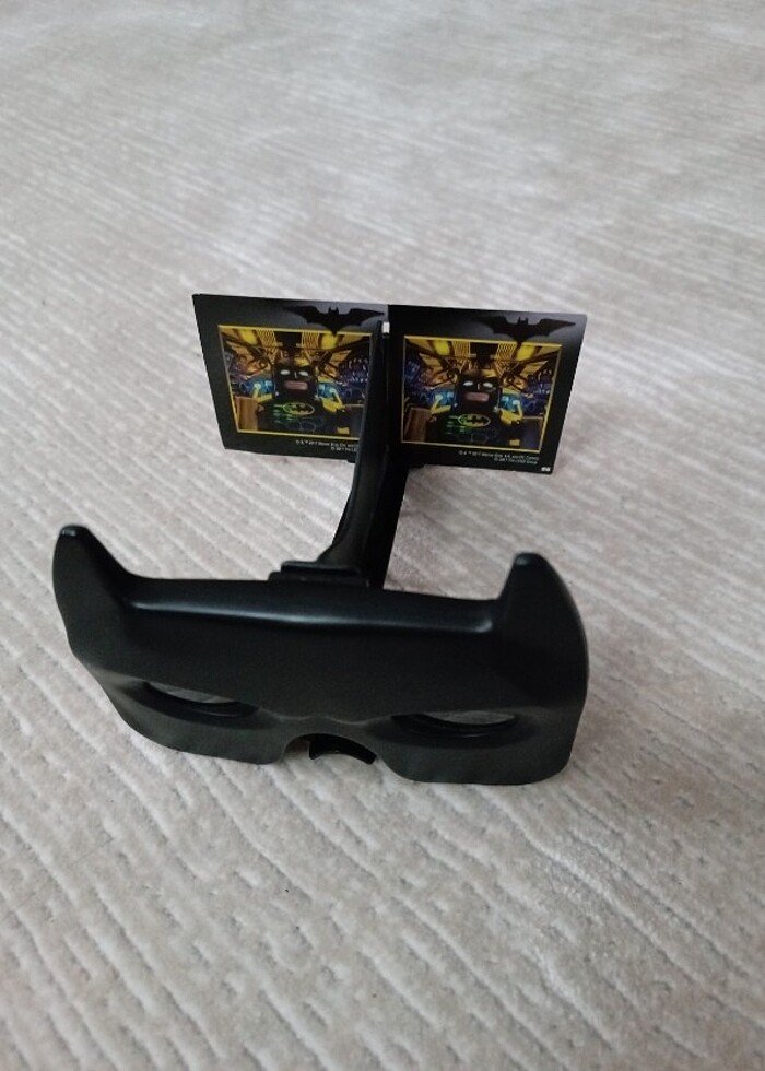 Üç boyutlu gösteren batmam gözlük - Görsel 2