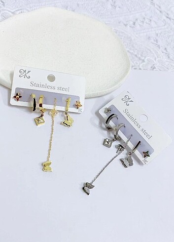 Çelik Paslanmaz küpe çeşitleri  - Görsel 3