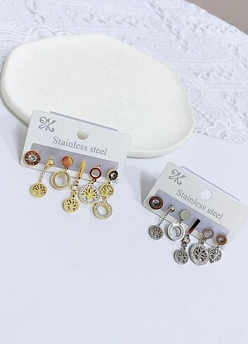 Çelik Paslanmaz küpe çeşitleri  - Görsel 5