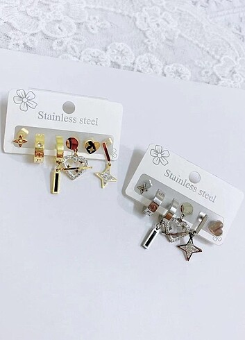 Çelik Paslanmaz küpe çeşitleri  - Görsel 18