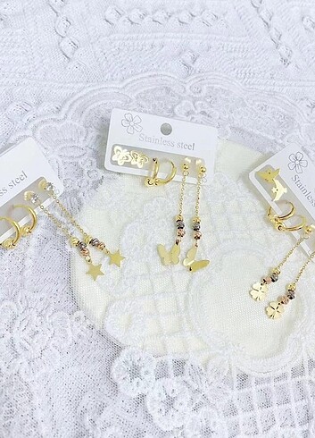 Çelik Paslanmaz küpe çeşitleri  - Görsel 19