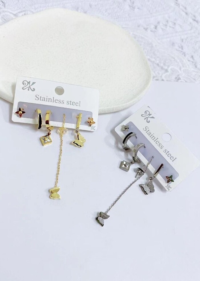 Çelik Paslanmaz küpe çeşitleri  - Görsel 3