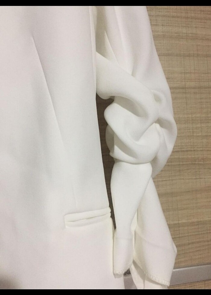 Dilvin marka Beyaz renkli ceket - Görsel 5