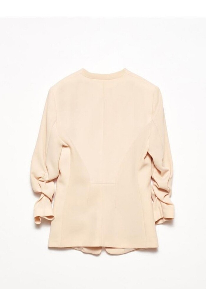 Dilvin marka Beyaz renkli ceket - Görsel 4