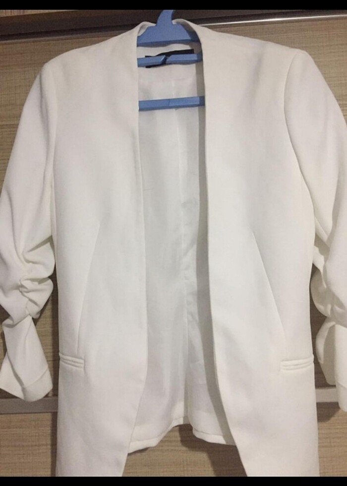 Dilvin marka Beyaz renkli ceket - Görsel 2