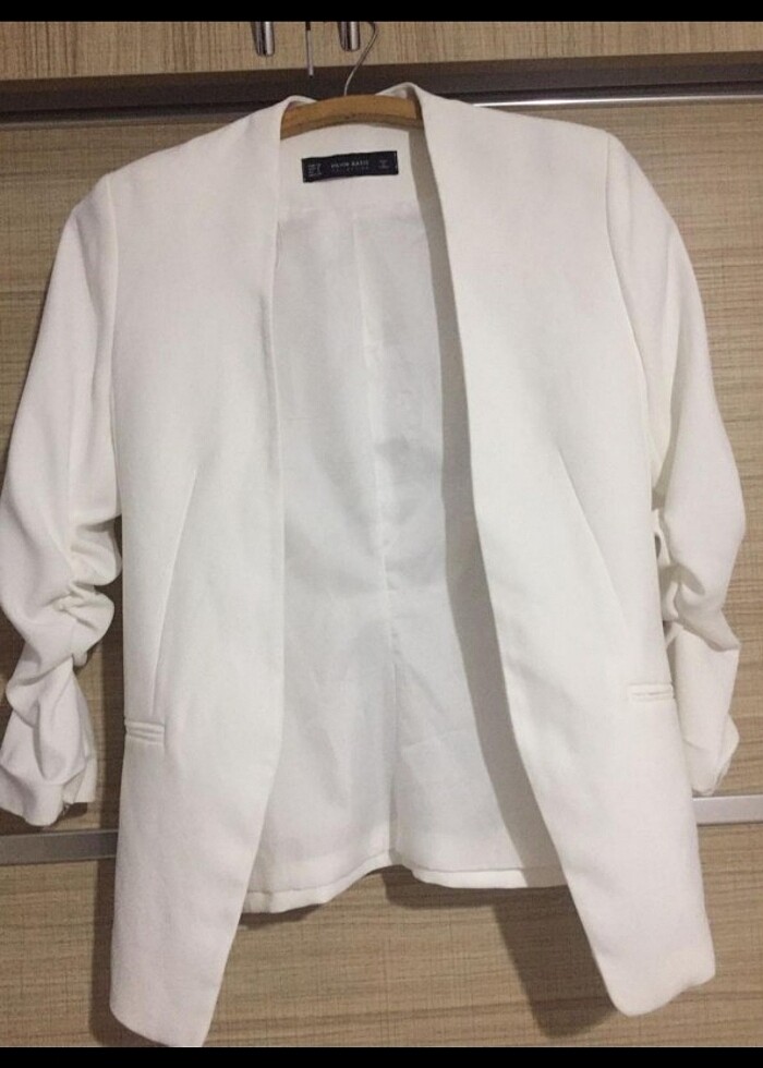 Dilvin marka Beyaz renkli ceket - Görsel 3